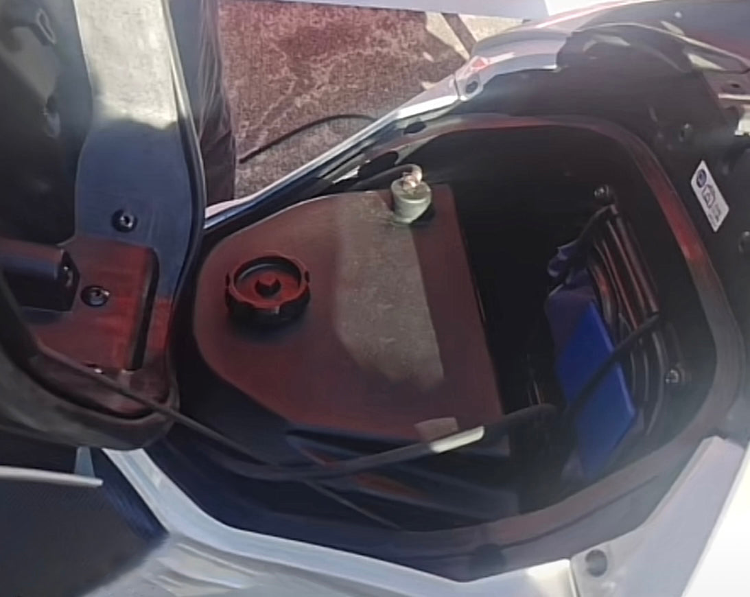 HONDA NC700X/NC750X CC Auxiliary Fuel Tank Fits only Half Space