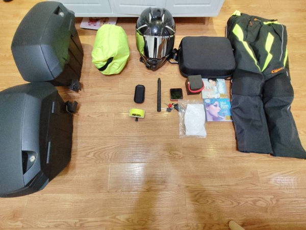 Equipment Recommended for Motorcycle Touring Beginners