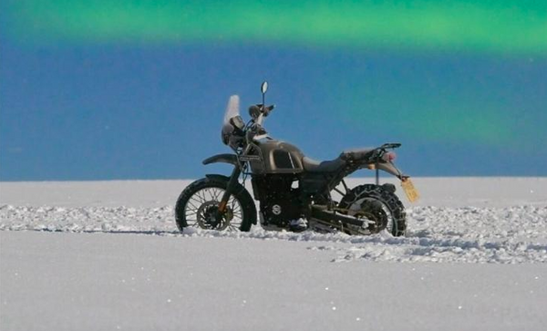 Polar adventure at 90° south latitude - Royal Enfield Himalayans reached the South Pole