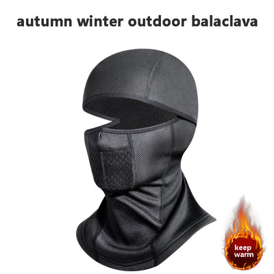 Motocycle Breathable Fleece Balaclava for Winter Riding  Motor Mask Ski Hat Riding Balaclava