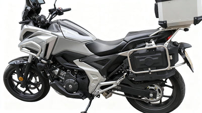 HONDA NC700X/NC750X CC Auxiliary Fuel Tank Fits only Half Space Until Year 2023. IF NEED NC750 SIDE MOUNTED TANK(6.5L), ORDER BIG TANK. NOTE: SMALL TANK FITS BOTH