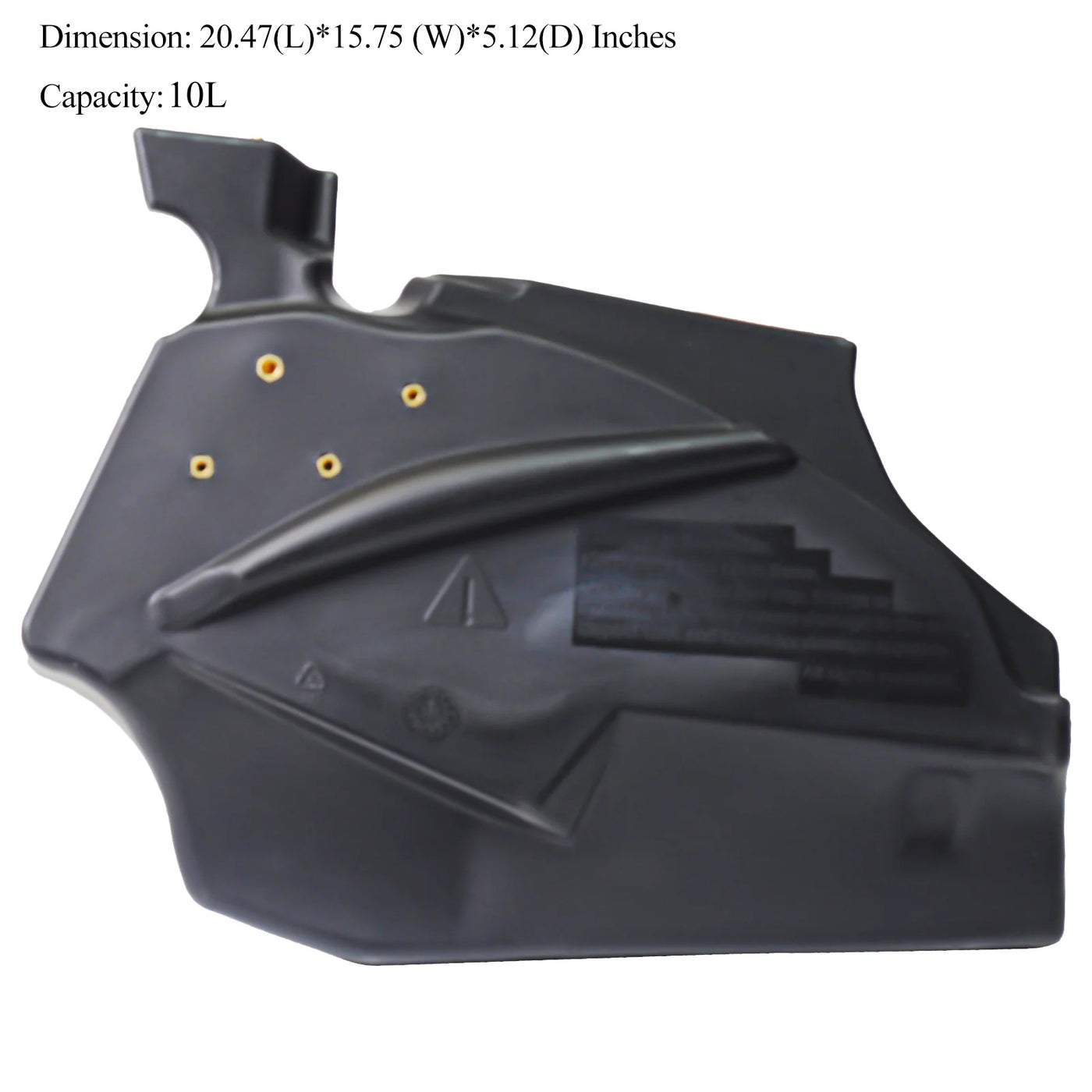 BMW Motorcycle Auxiliary Fuel Tank Made of PE Material for BMWR1200GS BMWR1250GS/Adventure (20.47x15.75x5.12 inches, 10L) Gasoline Container Gas Tank BMW Auxiliary Gas Tank Fits BMW Pannier Rack GIVI Rack Loboo Rack From Year 2013