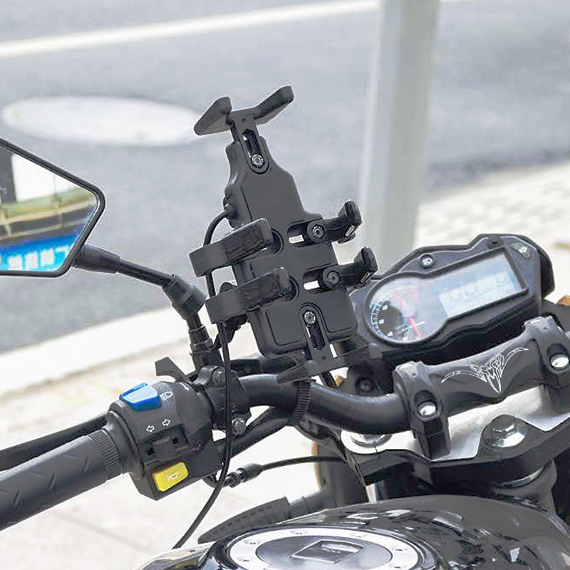 Anti-Shake Waterproof Motorcycle Phone Holder