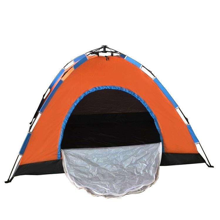 Outdoor single UV protection automatic tent