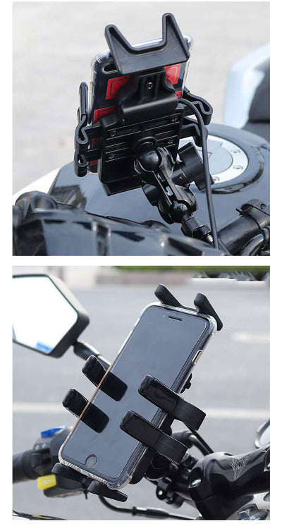 Anti-Shake Waterproof Motorcycle Phone Holder