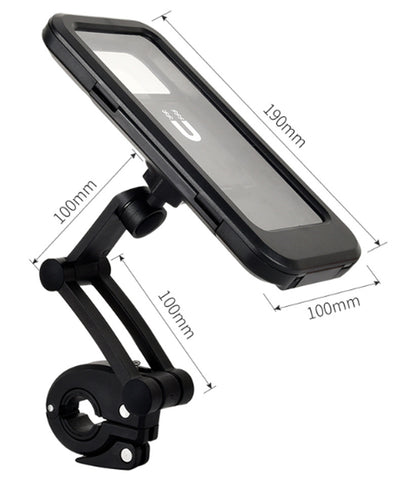 Motorcycle Handlebar Touch Screen Phone Holder
