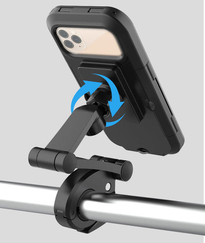 Motorcycle Handlebar Touch Screen Phone Holder