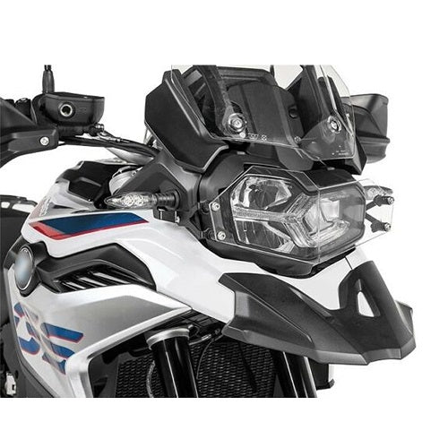 Grey Headlight Cover Lens Screen Protector For BMW F750GS F850GS ADV 2018-23 | UK