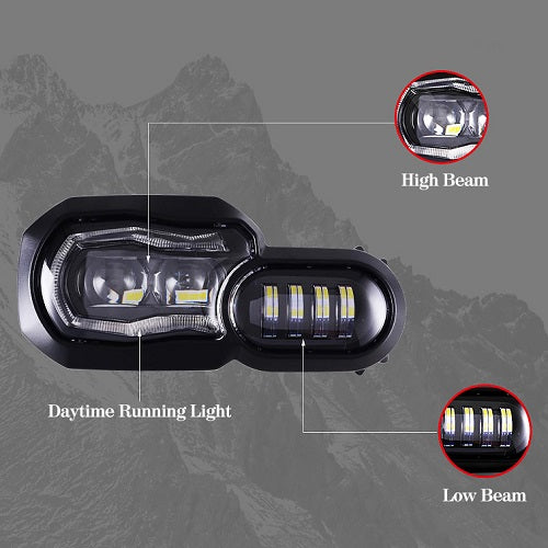 LED Headlight Kit for BMW F800/700/650GS
