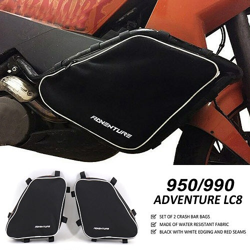 Motowolf Waterproof Crash Bar Side Bag For Motorcycle / Big Bikes Anti - View #5