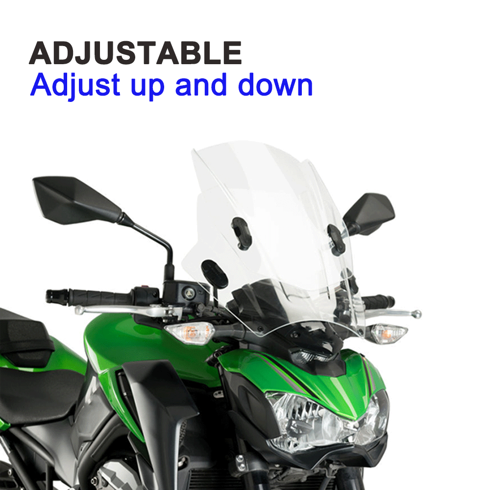 Adjustable Windscreen Motorcycle Universal Adjustable Windshield – CGMotoparts