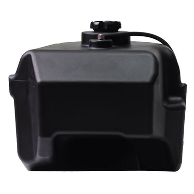 BMW Motorcycle Auxiliary Fuel Tank Made of PE Material for C400X (11.02x10.24x10.94 inches, 9L)