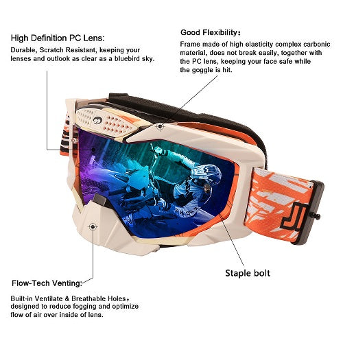 Motorcycle Waterproof Riding Goggles